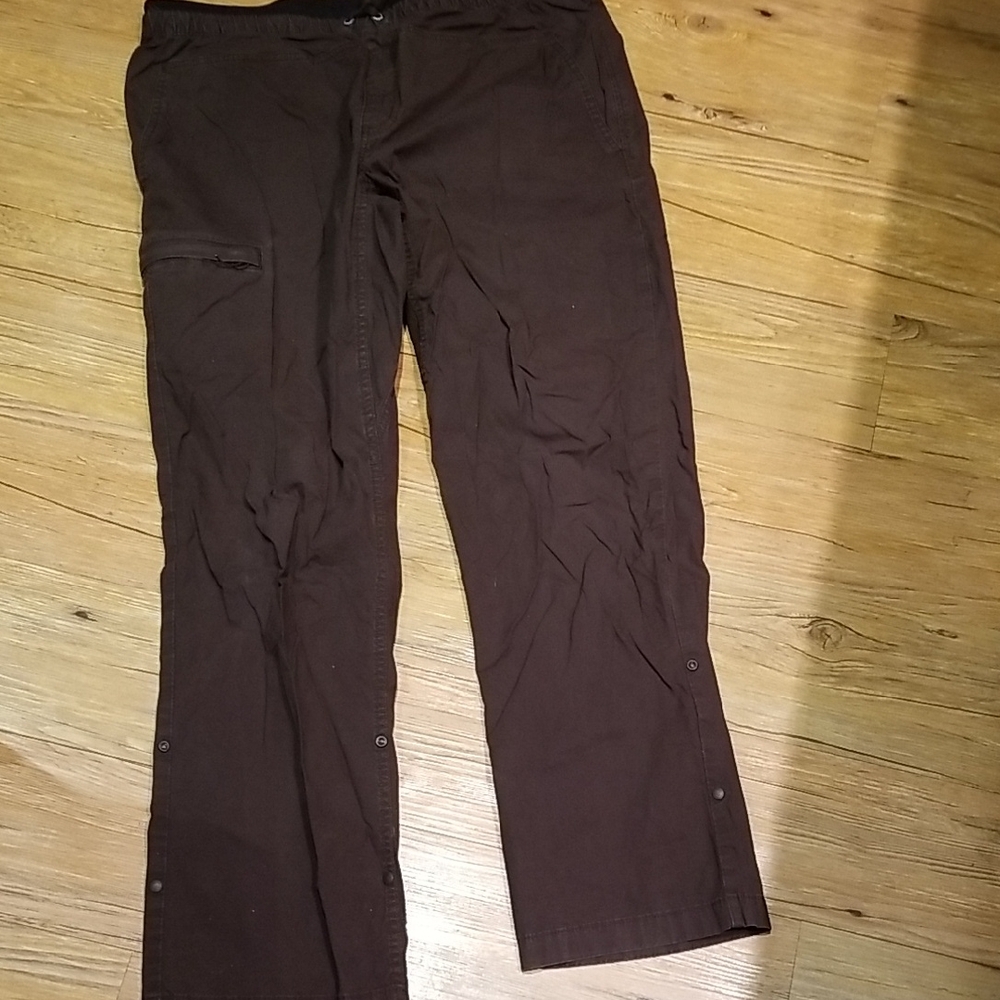 Men's Brown Cargo Pants Duluth 38x32